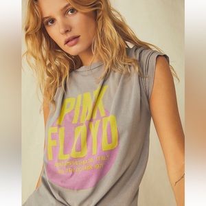 Free People Retrobrand Pink Floyd Tee